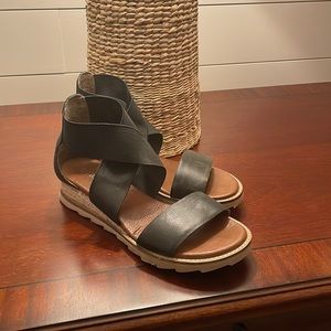 Diba True Elastic Wedge Sandal